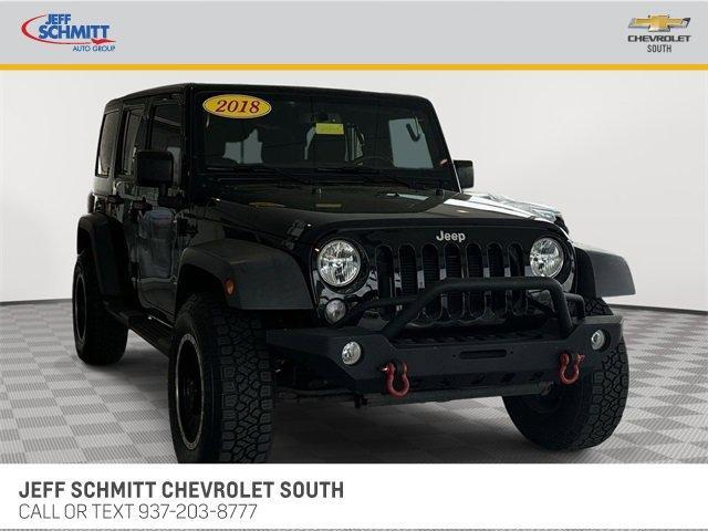 used 2018 Jeep Wrangler JK Unlimited car, priced at $23,988