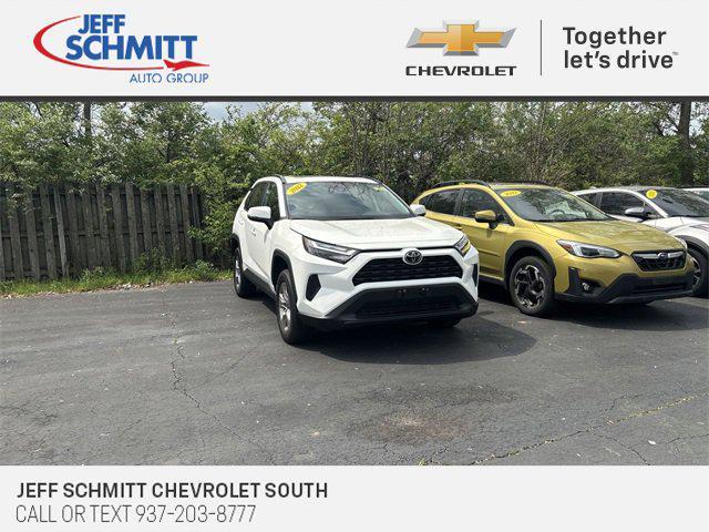 used 2022 Toyota RAV4 car, priced at $29,588