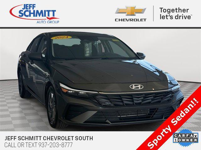 used 2024 Hyundai Elantra car, priced at $20,388