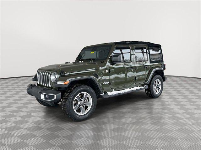 used 2021 Jeep Wrangler Unlimited car, priced at $26,988