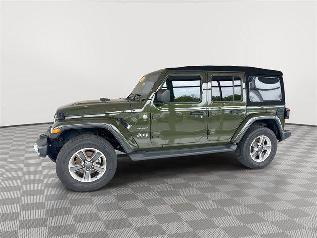 used 2021 Jeep Wrangler Unlimited car, priced at $24,333