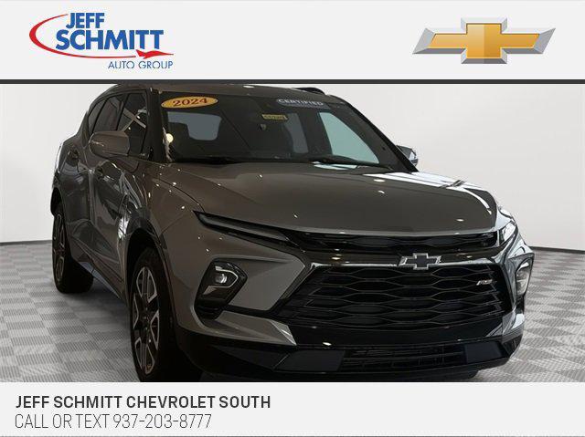 used 2024 Chevrolet Blazer car, priced at $39,988