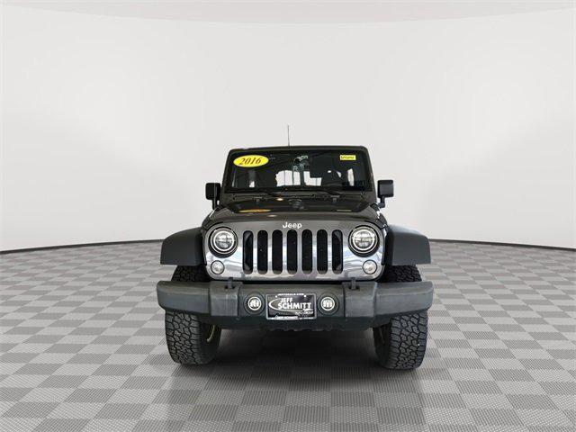 used 2016 Jeep Wrangler Unlimited car, priced at $27,388