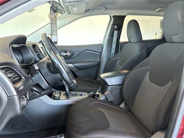 used 2019 Jeep Cherokee car, priced at $16,588