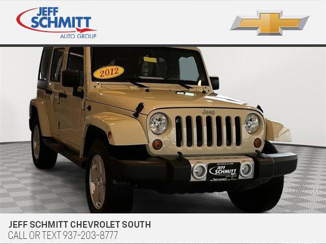 used 2012 Jeep Wrangler Unlimited car, priced at $16,988