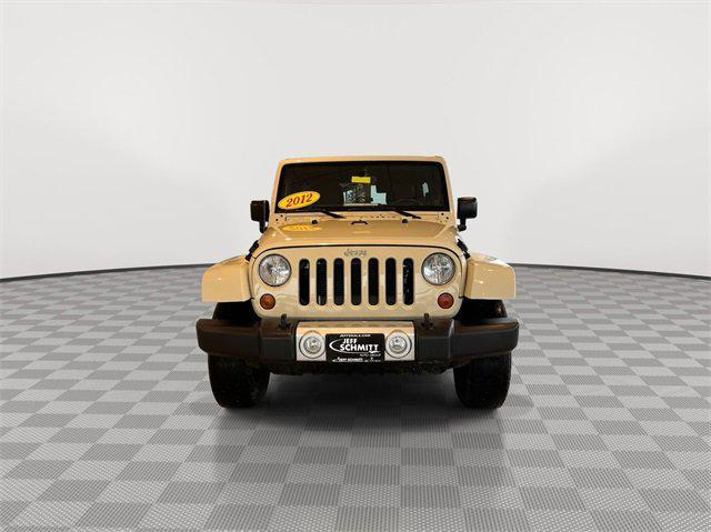 used 2012 Jeep Wrangler Unlimited car, priced at $16,988