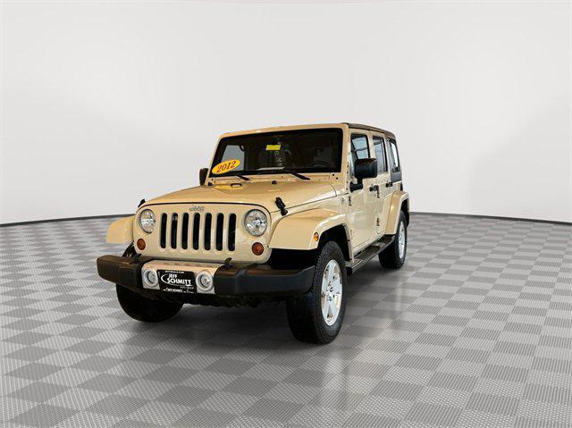 used 2012 Jeep Wrangler Unlimited car, priced at $16,988