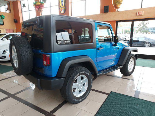 used 2015 Jeep Wrangler car, priced at $23,895