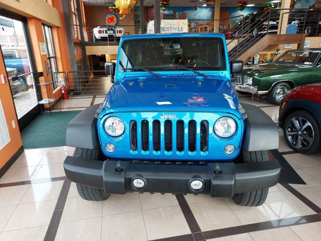 used 2015 Jeep Wrangler car, priced at $23,895