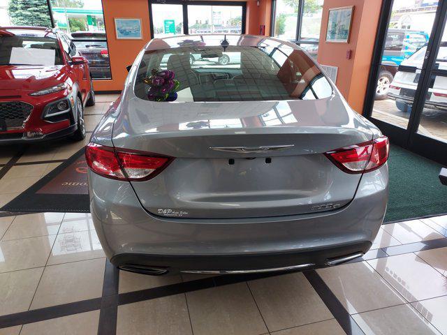 used 2015 Chrysler 200 car, priced at $19,895