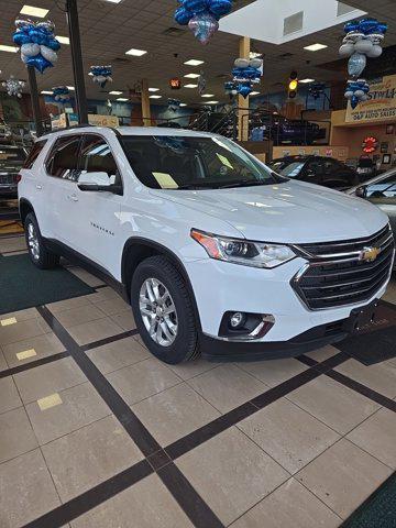 used 2021 Chevrolet Traverse car, priced at $34,495