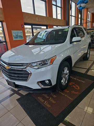 used 2021 Chevrolet Traverse car, priced at $34,495