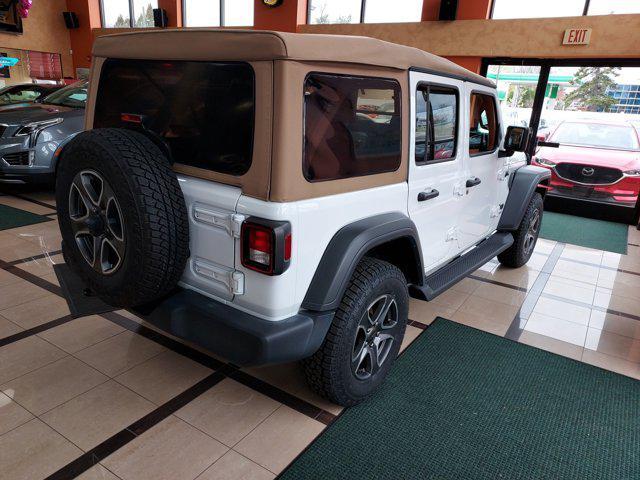 used 2020 Jeep Wrangler Unlimited car, priced at $36,895