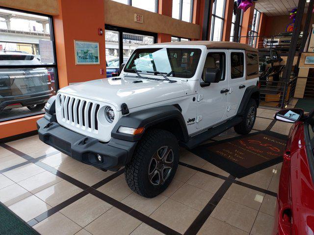 used 2020 Jeep Wrangler Unlimited car, priced at $36,895