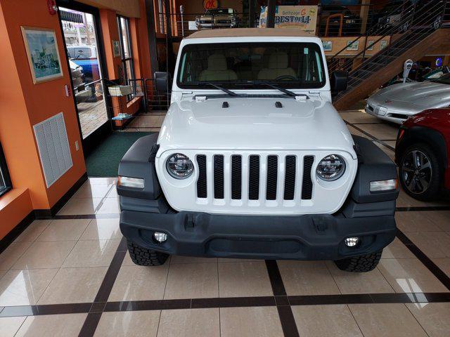 used 2020 Jeep Wrangler Unlimited car, priced at $36,895