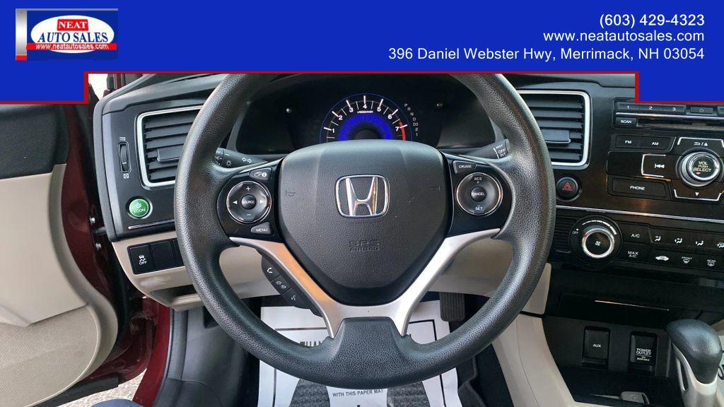 used 2013 Honda Civic car, priced at $8,495