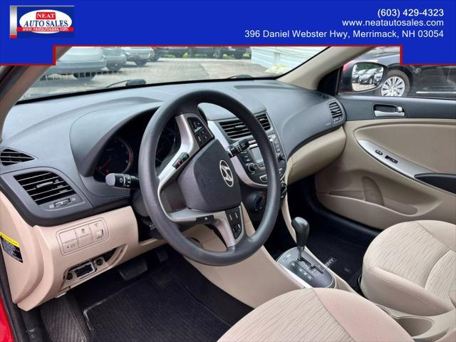 used 2016 Hyundai Accent car, priced at $6,995