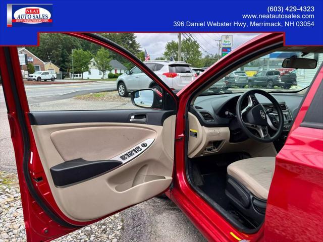 used 2016 Hyundai Accent car, priced at $6,995