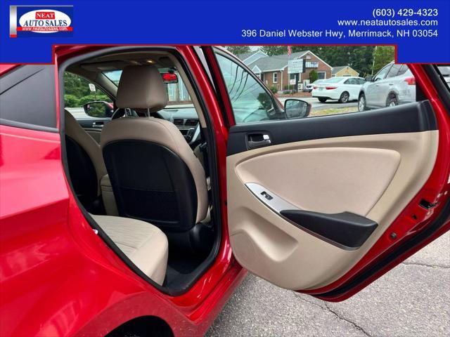 used 2016 Hyundai Accent car, priced at $6,995