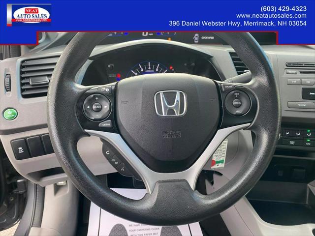 used 2012 Honda Civic car, priced at $9,695