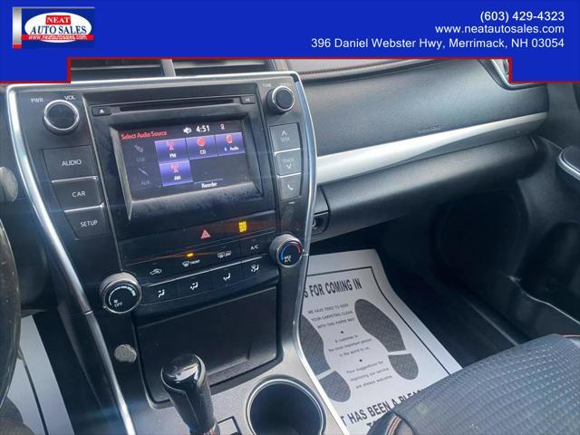 used 2015 Toyota Camry car, priced at $9,995