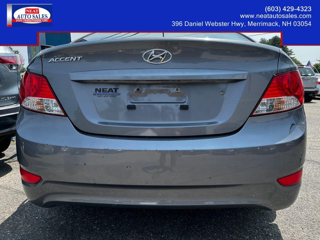 used 2014 Hyundai Accent car, priced at $6,495