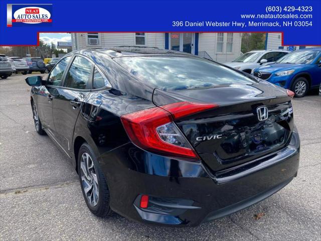 used 2016 Honda Civic car, priced at $11,495