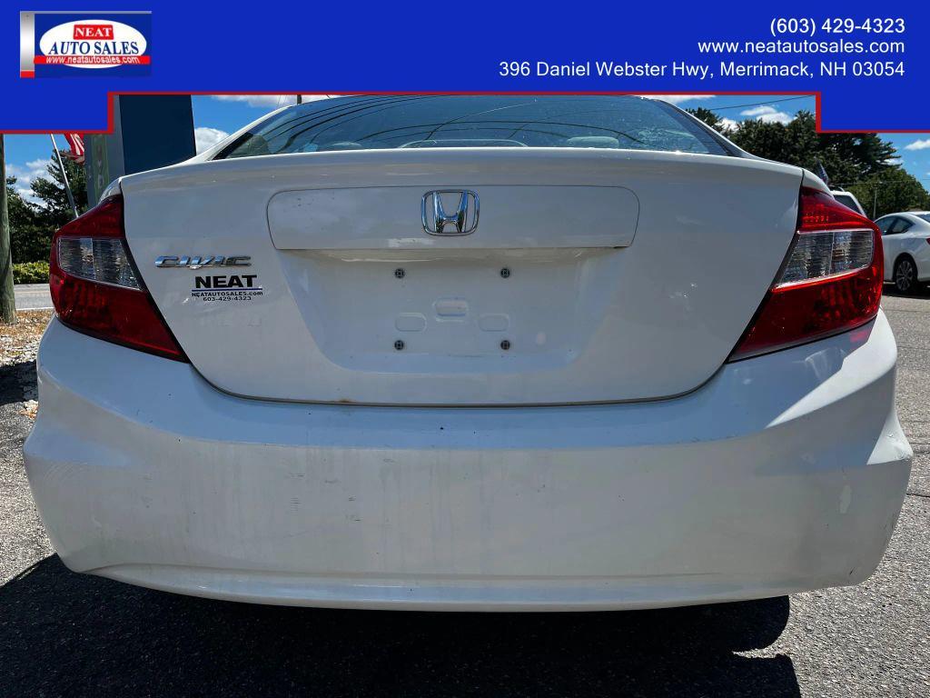used 2012 Honda Civic car, priced at $8,495