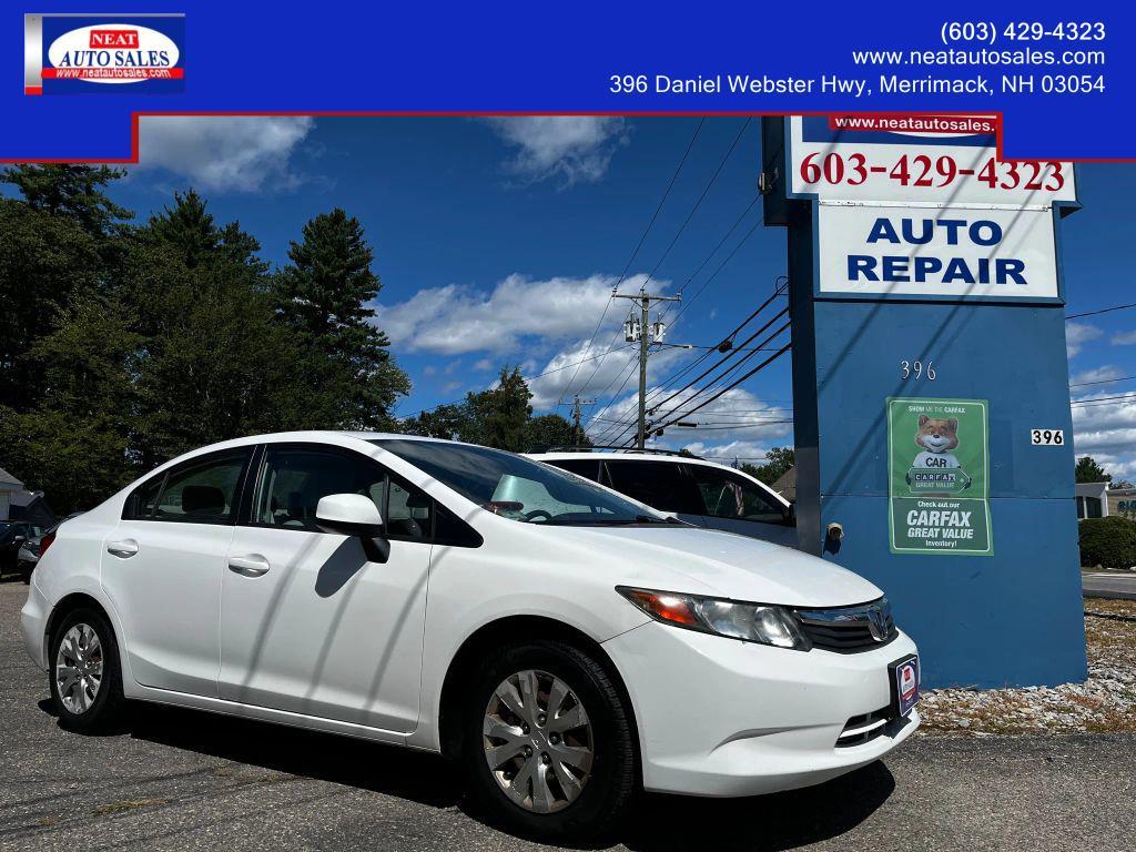 used 2012 Honda Civic car, priced at $8,495