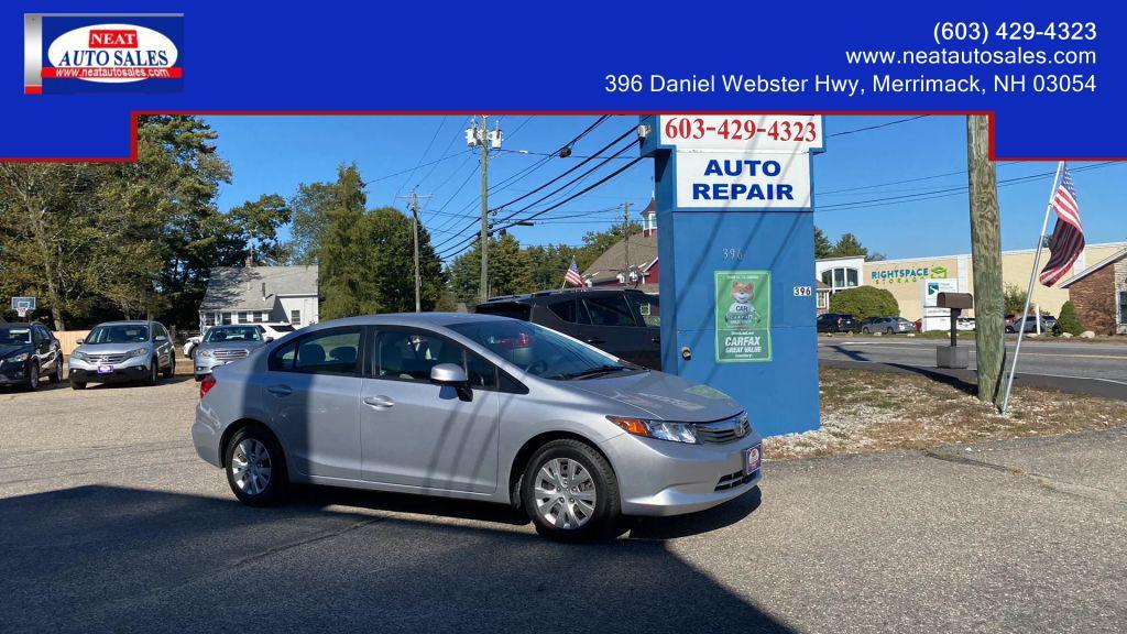 used 2012 Honda Civic car, priced at $10,595
