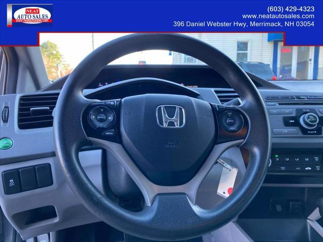 used 2012 Honda Civic car, priced at $8,895