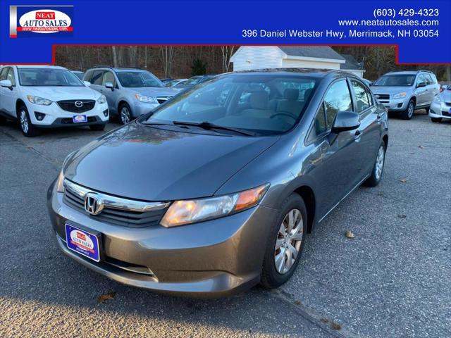 used 2012 Honda Civic car, priced at $8,895