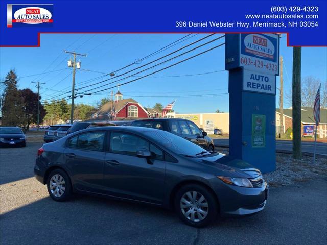 used 2012 Honda Civic car, priced at $8,895