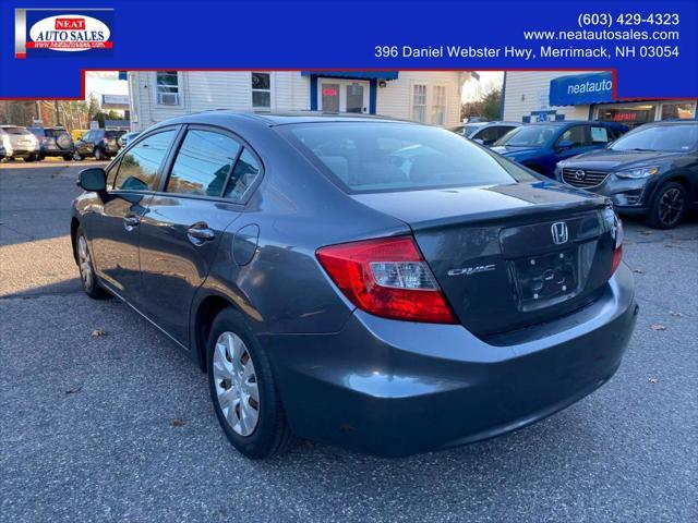 used 2012 Honda Civic car, priced at $8,895