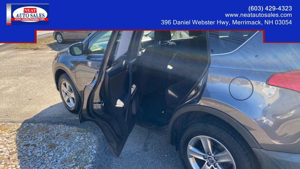 used 2015 Toyota RAV4 car, priced at $13,495