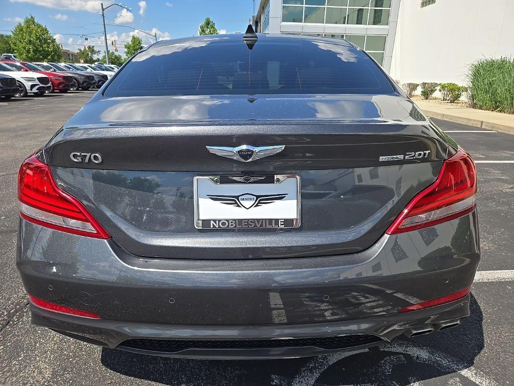 used 2021 Genesis G70 car, priced at $27,637