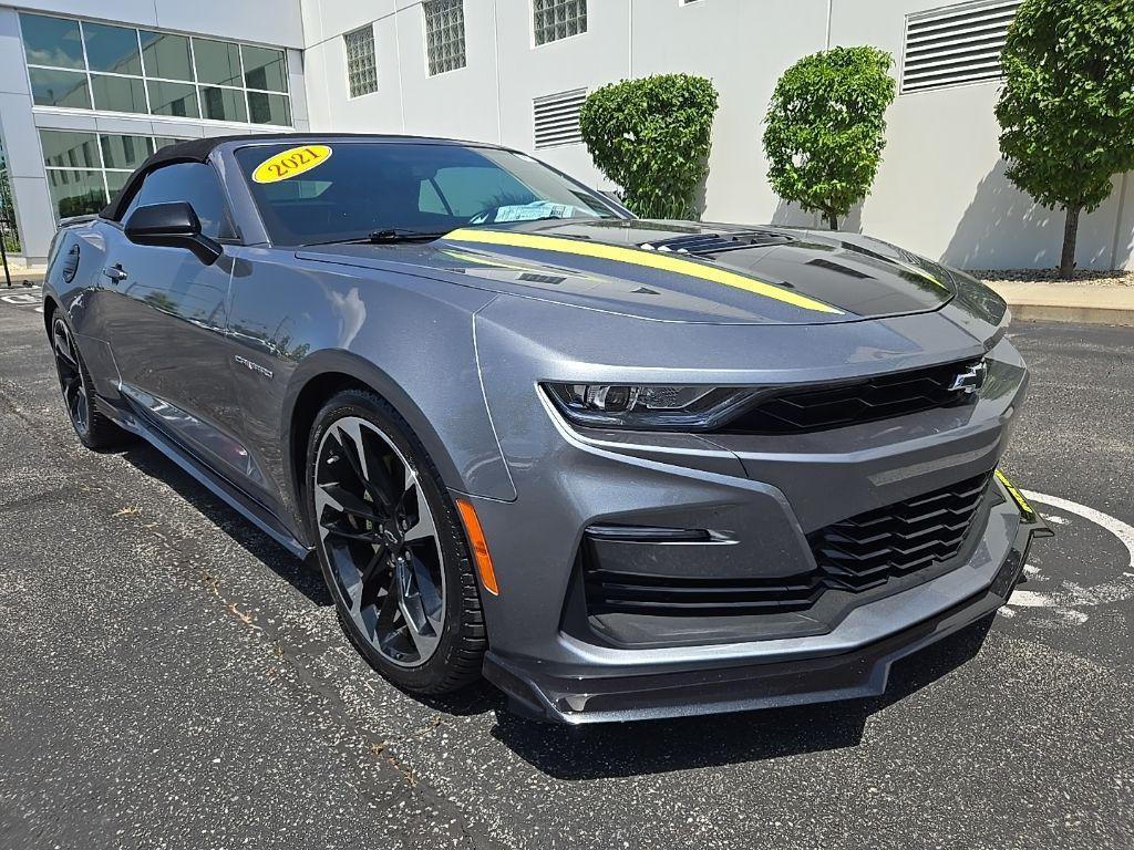 used 2021 Chevrolet Camaro car, priced at $45,995