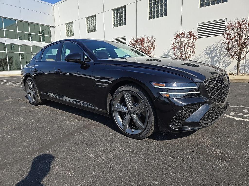 new 2025 Genesis G80 car, priced at $79,410