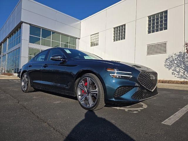 new 2025 Genesis G70 car, priced at $59,655