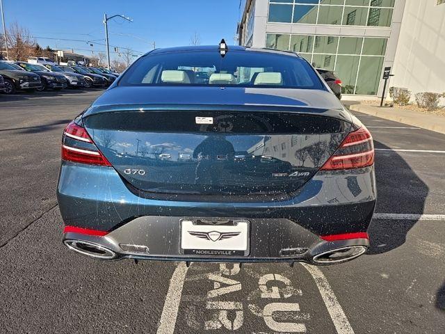 new 2025 Genesis G70 car, priced at $59,655