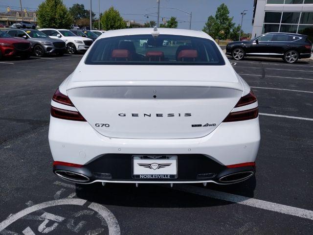 used 2023 Genesis G70 car, priced at $48,446