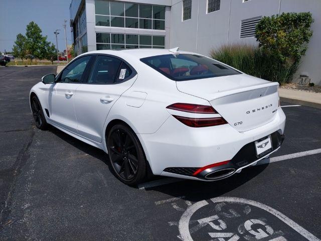 used 2023 Genesis G70 car, priced at $48,446