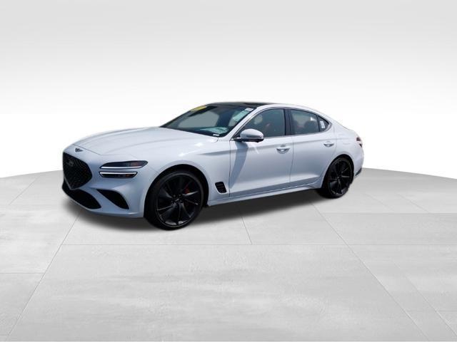 used 2023 Genesis G70 car, priced at $48,446