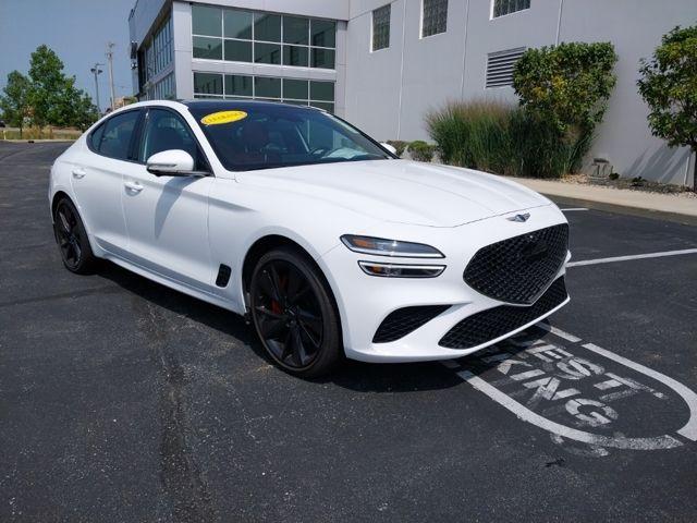 used 2023 Genesis G70 car, priced at $48,446