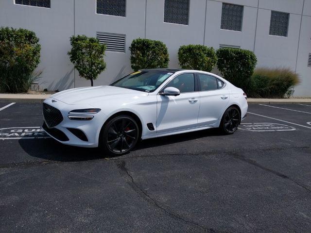 used 2023 Genesis G70 car, priced at $48,446