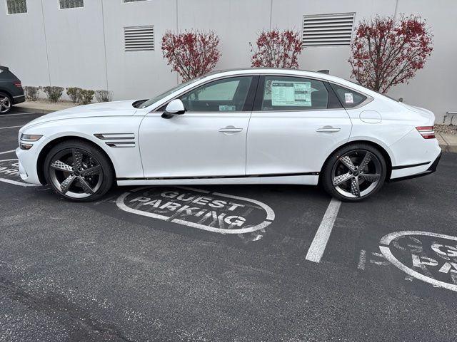 new 2025 Genesis G80 car, priced at $78,900