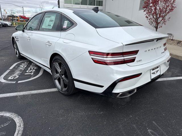 new 2025 Genesis G80 car, priced at $78,900