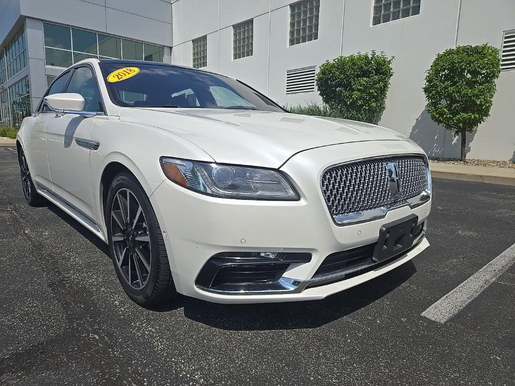 used 2018 Lincoln Continental car, priced at $20,600