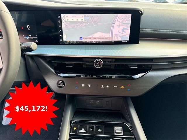 new 2025 Nissan Murano car, priced at $45,172