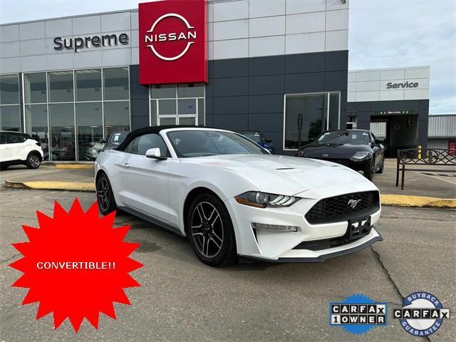 used 2021 Ford Mustang car, priced at $24,900